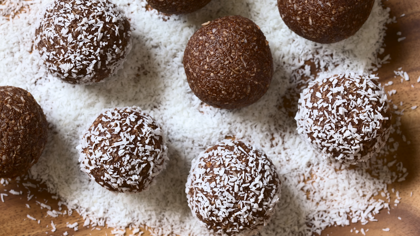 Cocadas de cacao y coco