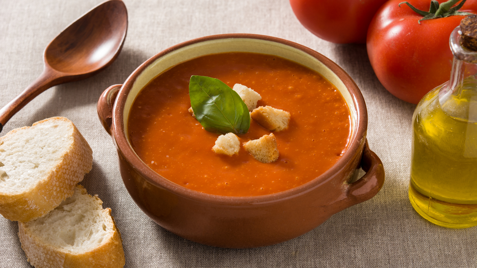 Sopa de Tomates Casera