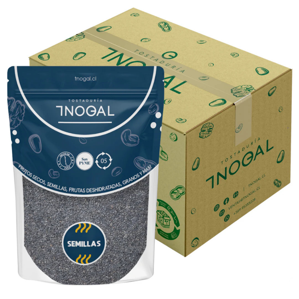 Caja 6 unidades sésamo negro