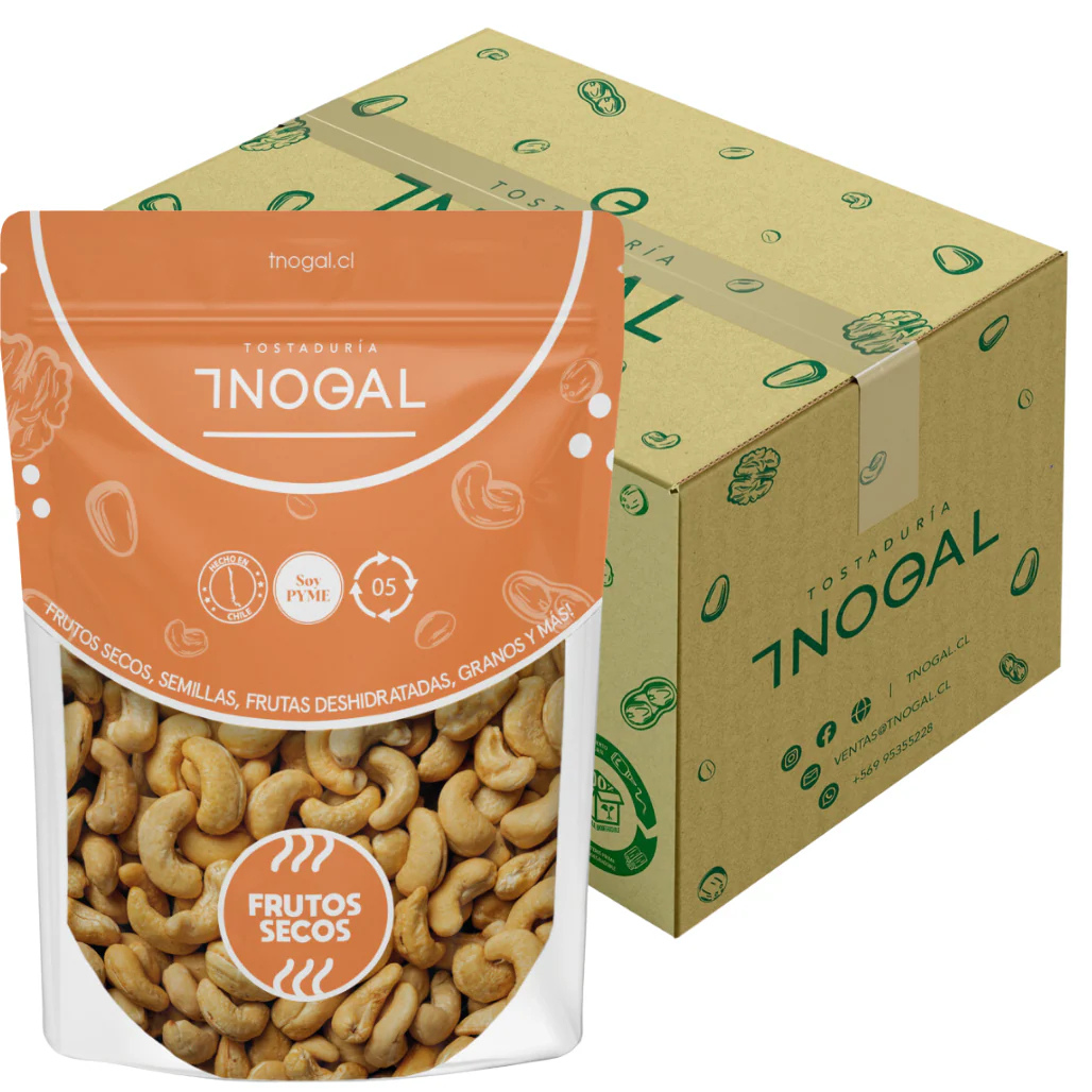 Caja 6 unidades Castaña Cajú salada