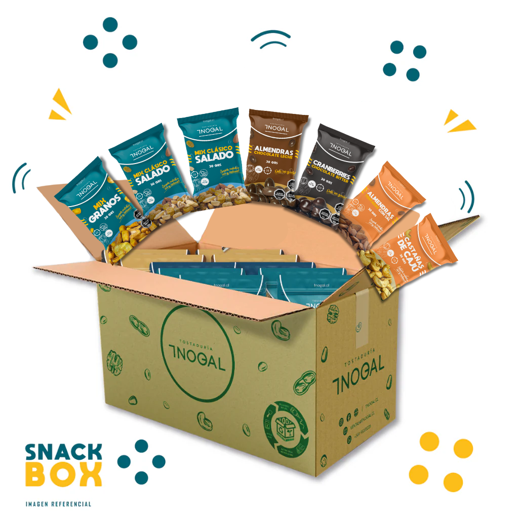 Caja Box 30 unidades Mixeada 30gramos