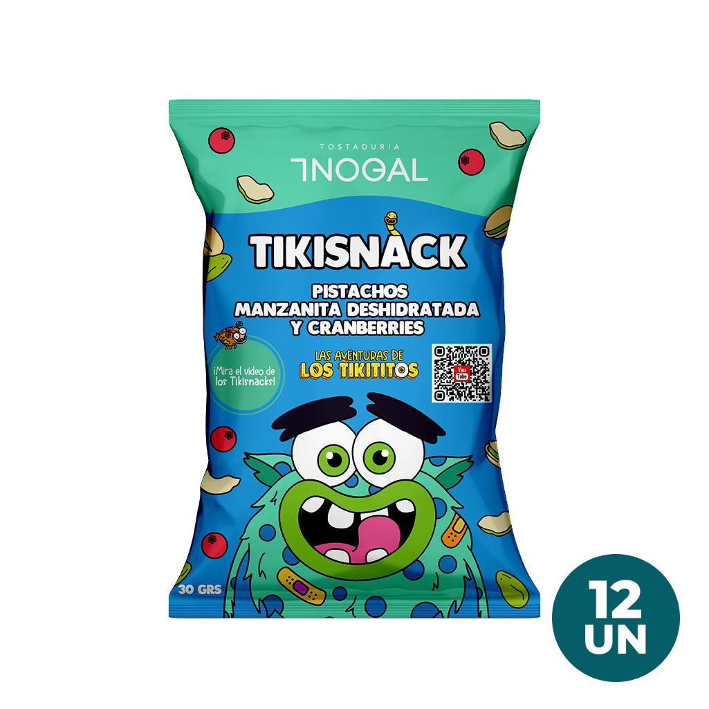Box Tikisnack 48 unidades (12 de cada uno)