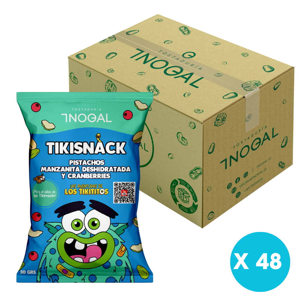 Box Tikisnack Coco loco 48 unidades
