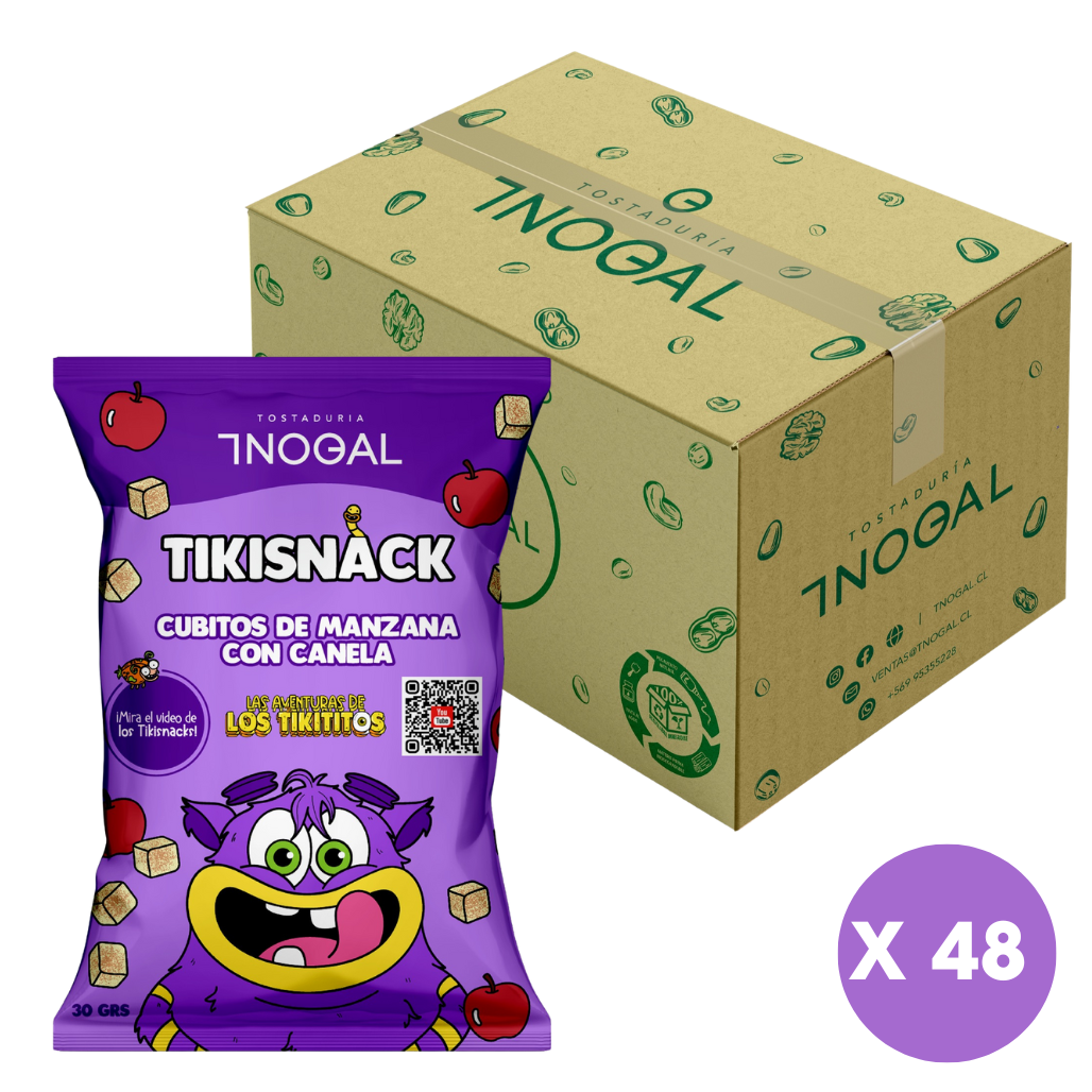 Box Tikisnack Muelas 48 unidades